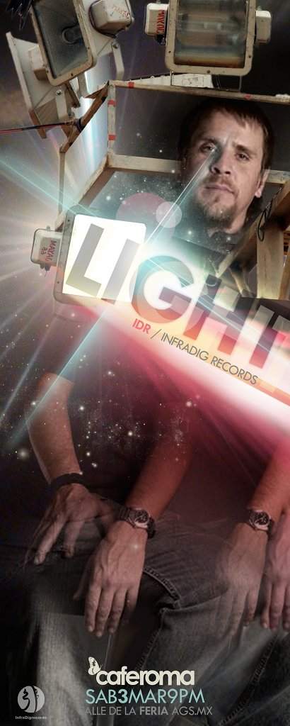 Light Infradigrecords - フライヤー表