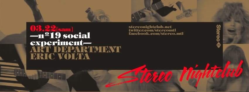 Art Department - Eric Volta - Página frontal