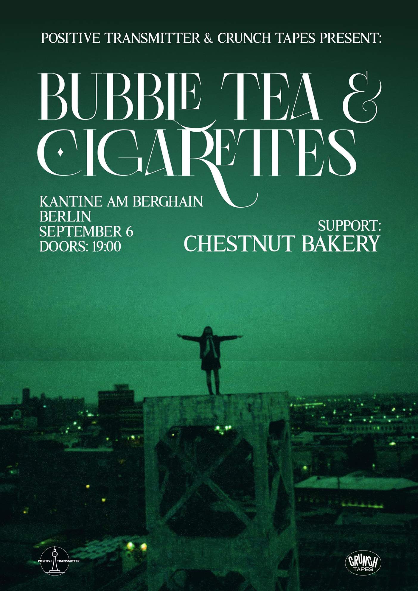 BUBBLE TEA AND CIGARETTES, Chestnut Bakery at Kantine am Berghain, Berlin