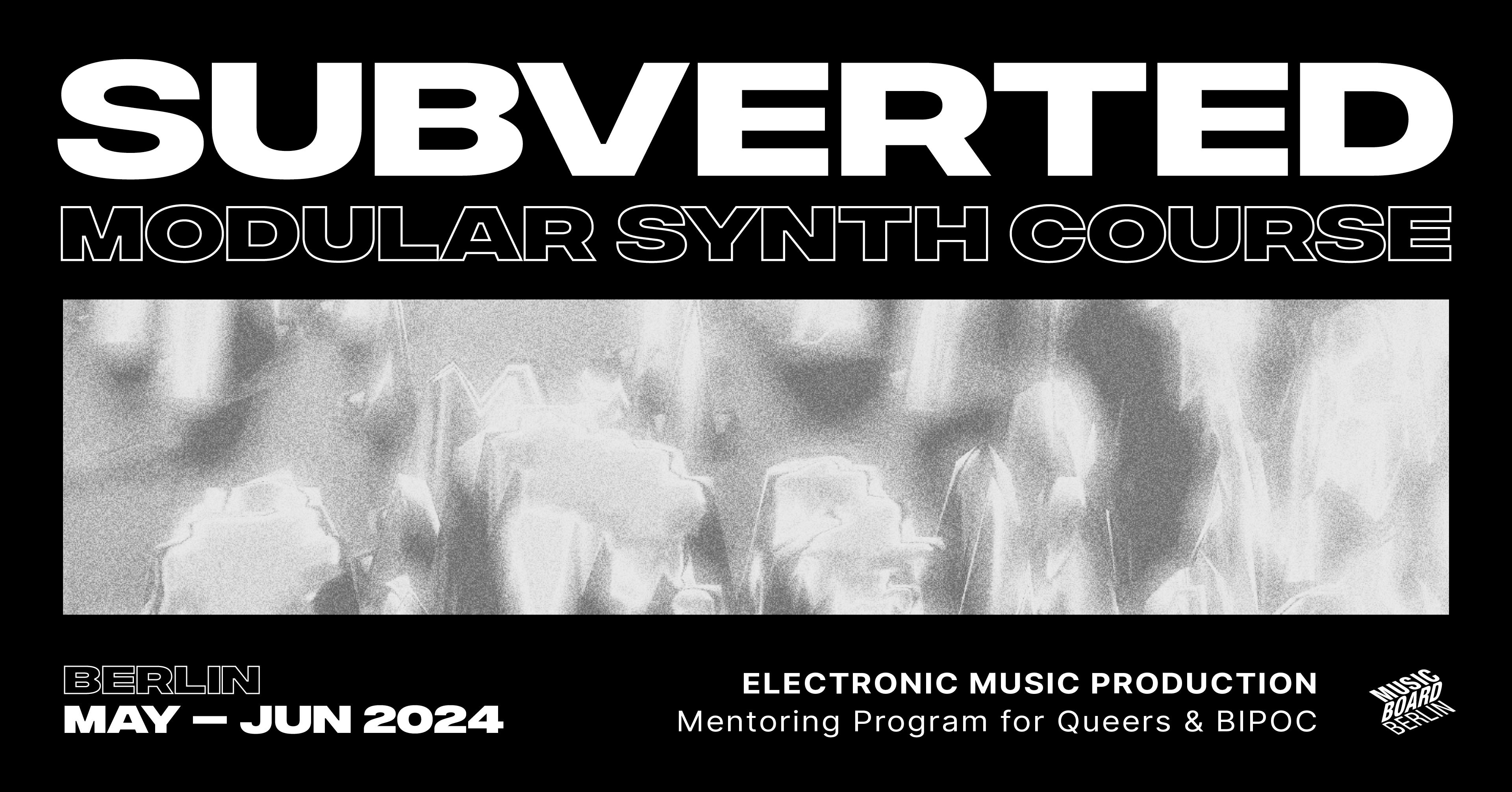 Subverted. Modular Synth Course for Queers and BIPOC - Página frontal