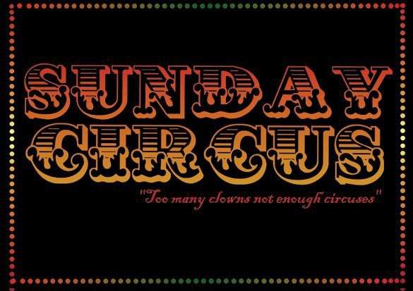 Sunday Circus Boxing Day Party - フライヤー表