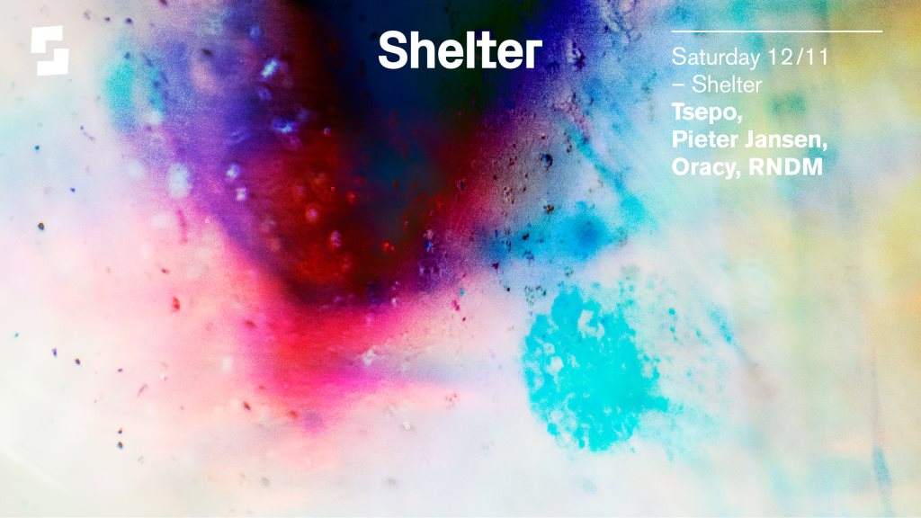Shelter; Tsepo, Pieter Jansen, Oracy, Rndm - Página frontal