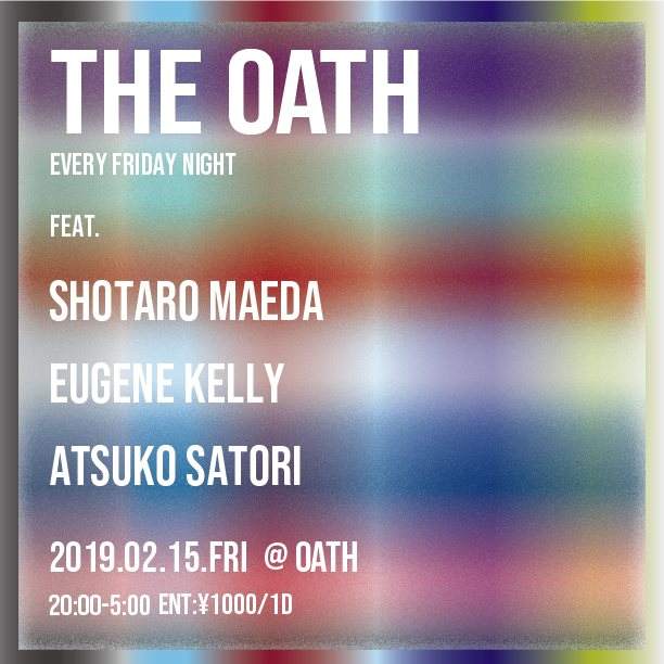 The Oath -Every Friday Night- - Flyer front
