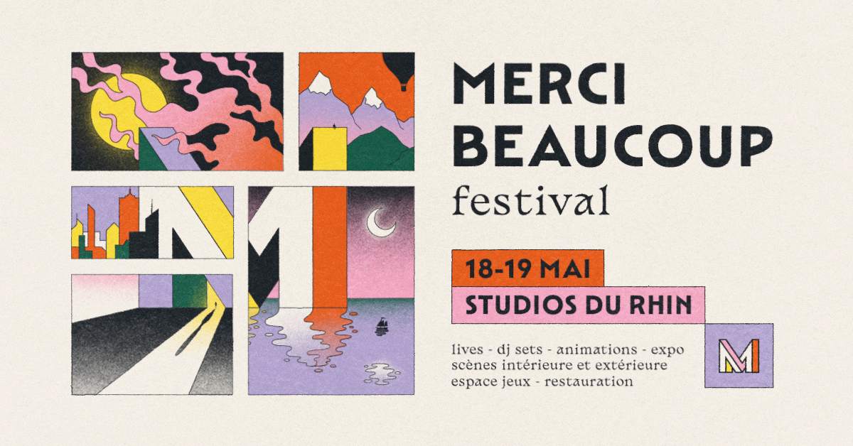 Merci Beaucoup Festival - フライヤー表