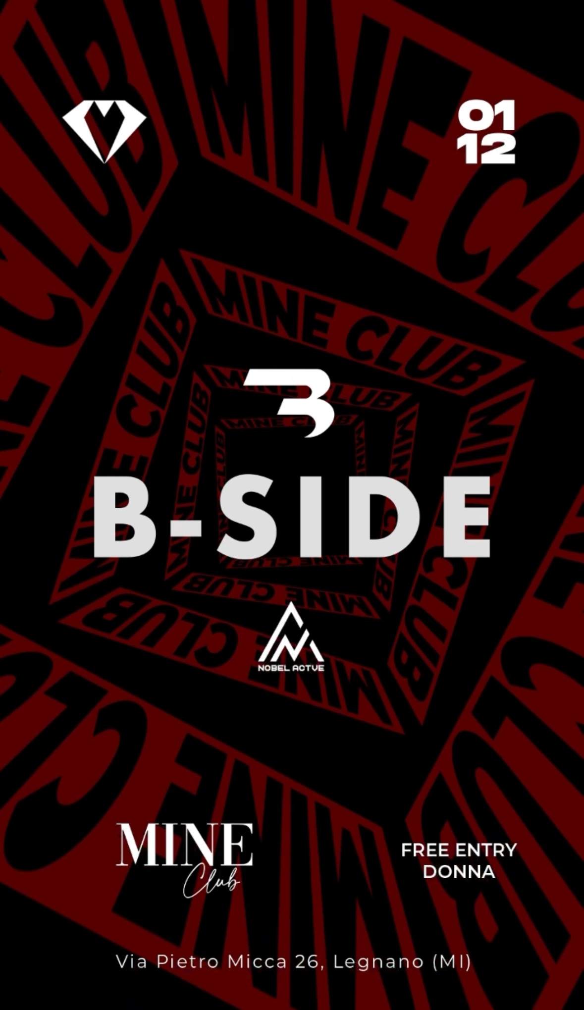 B-SIDE - フライヤー表