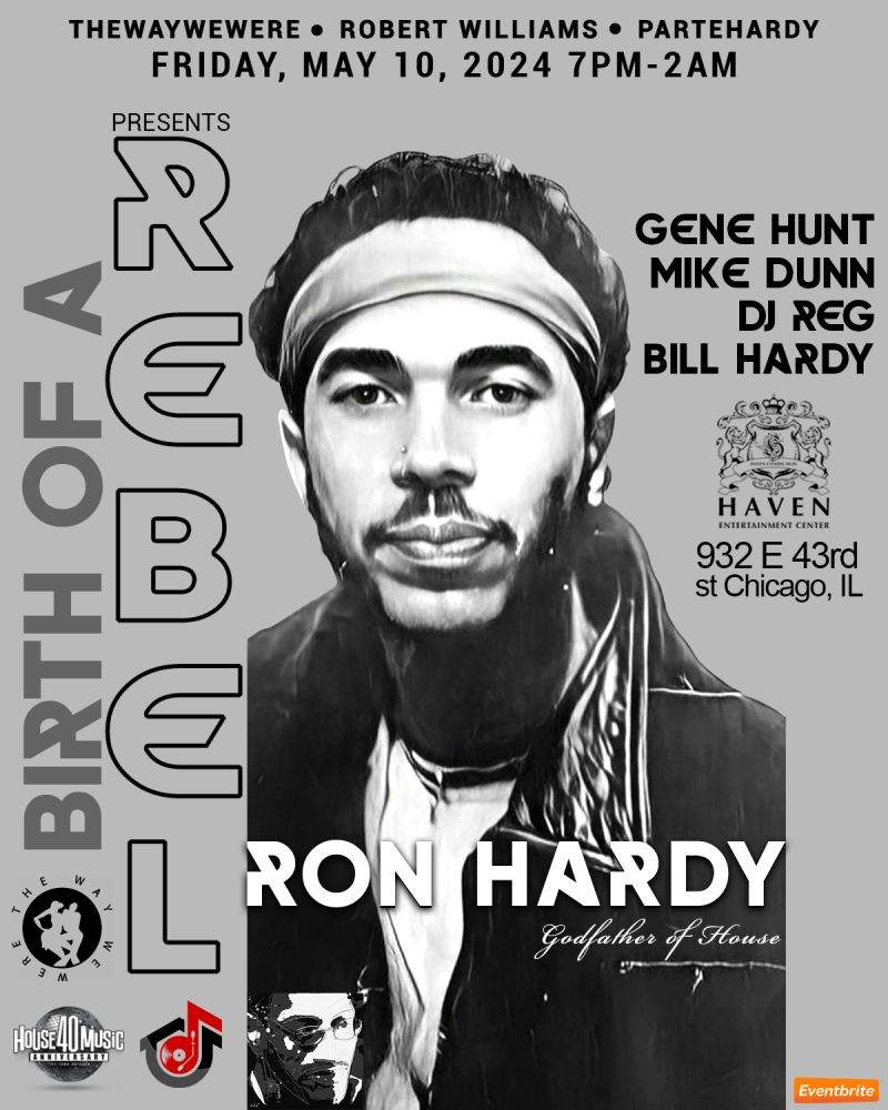 Birth of a Rebel Ron Hardy B-day Celebration - Página frontal