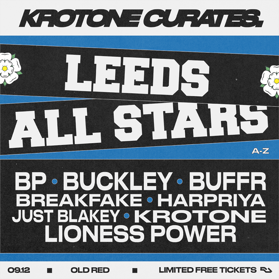 Krotone Curates: Breakfake, Just Blakey, Buckley, Harpriya, Buffr, Lioness Power & BP - Página frontal