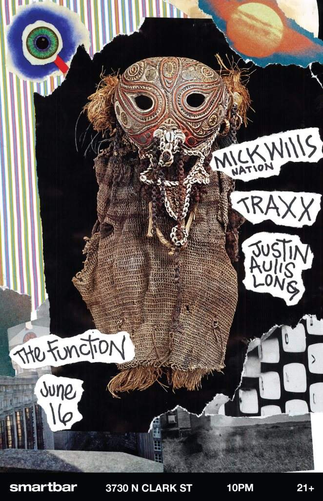 The Function with Mick Wills / Traxx / Justin Aulis Long - Página trasera