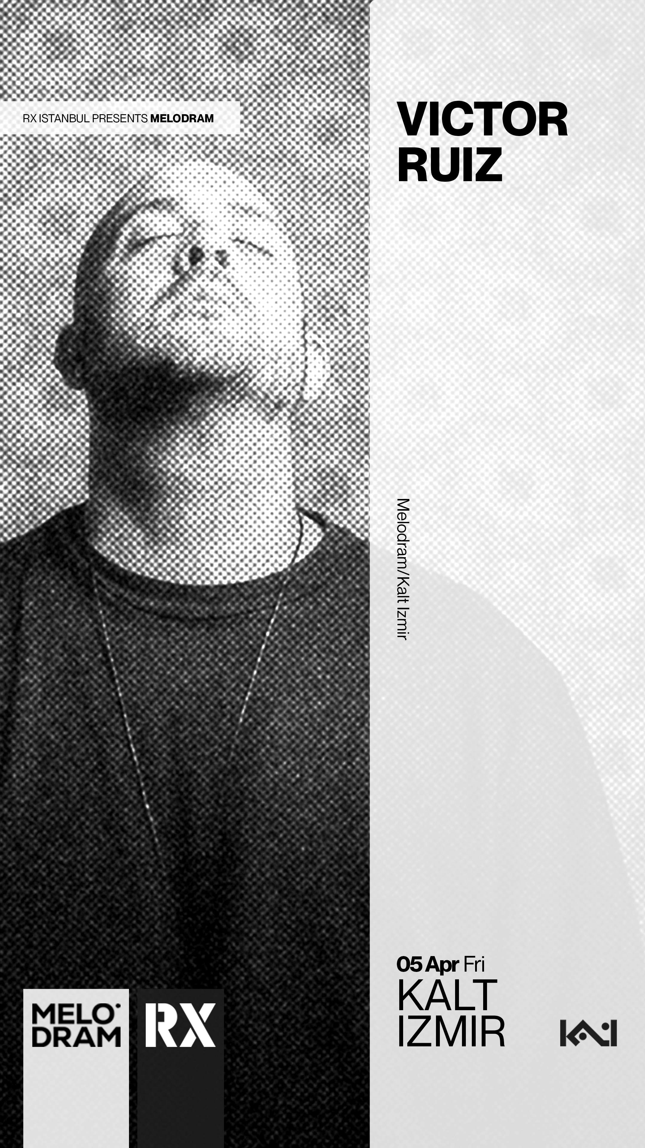 RX presents MELODRAM: Victor Ruiz - Página frontal