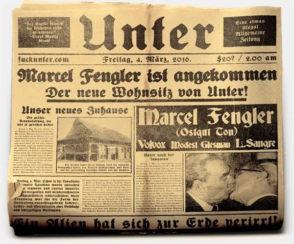 Unter: Marcel Fengler - Página frontal