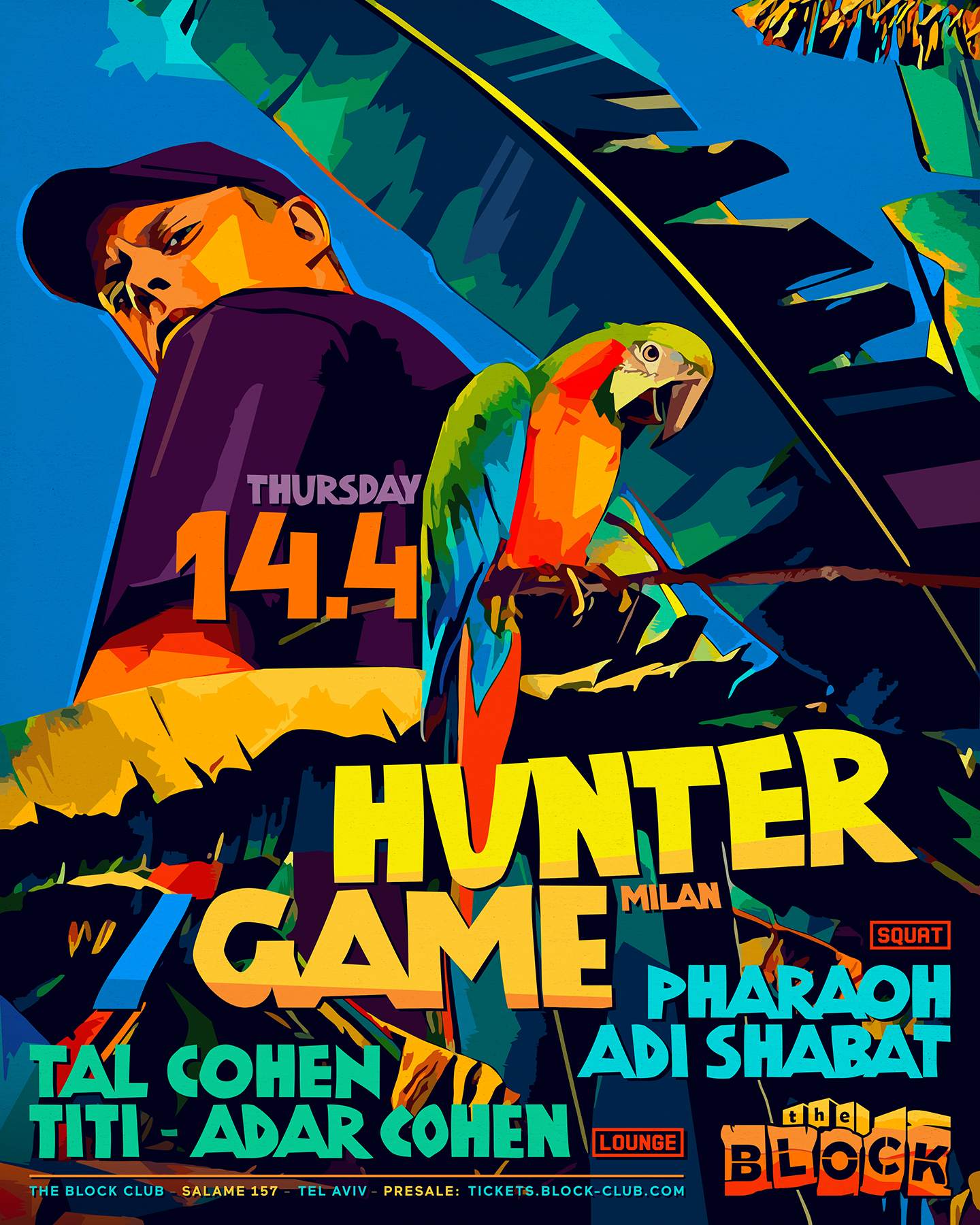 Thursday Apr 14, 2022 - Hunter Game - Página frontal