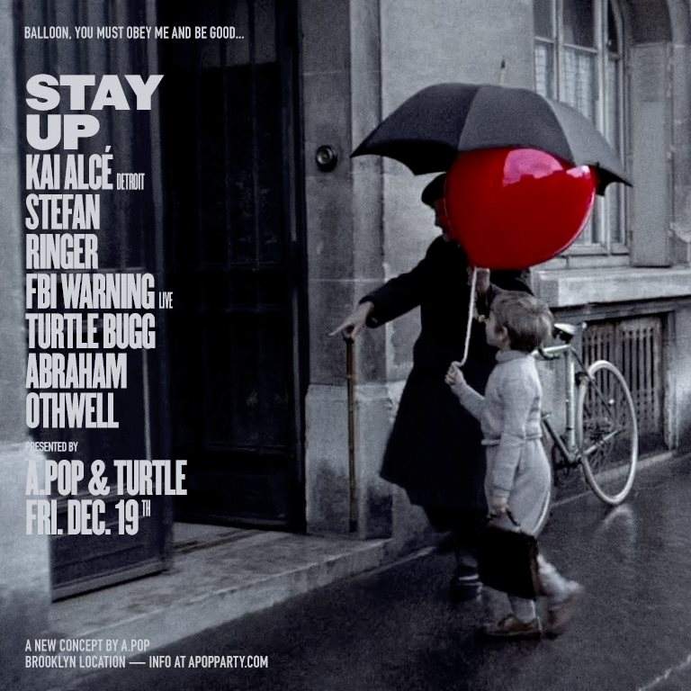Stay Up: Kai Alcé - Página frontal
