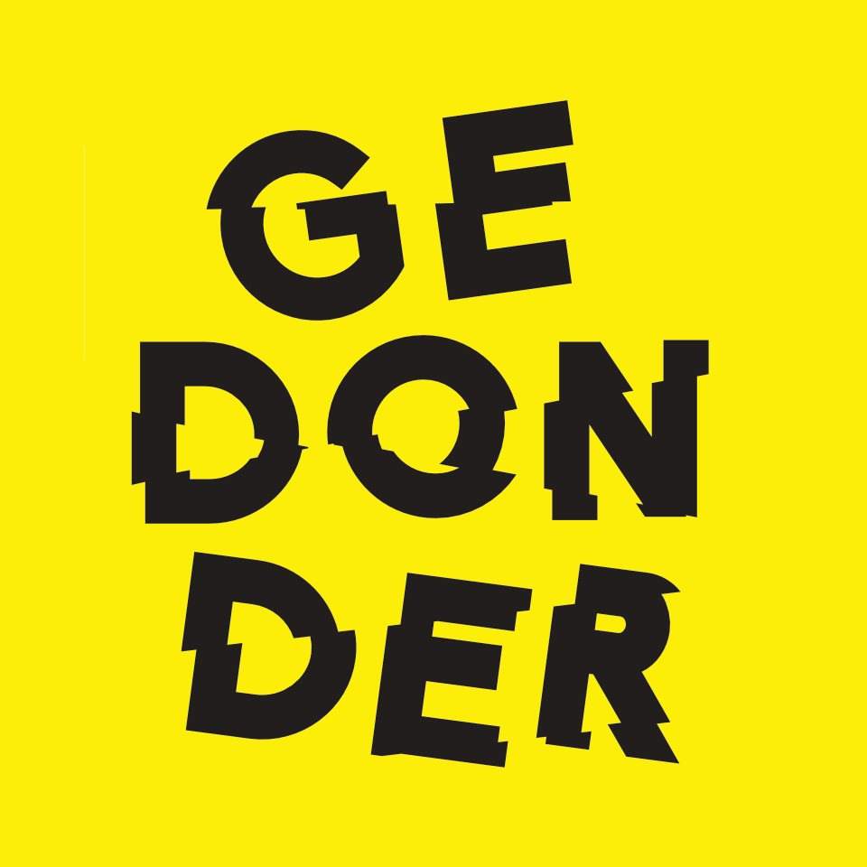 Gedonder - フライヤー表