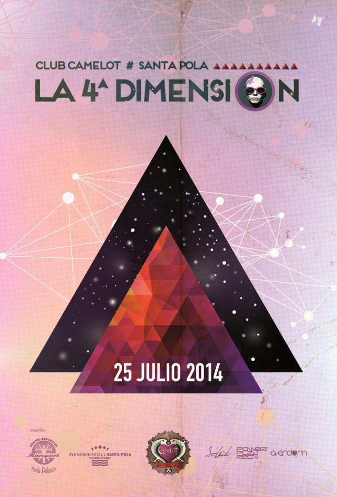 La 4ª Dimension presents David Museen - フライヤー表