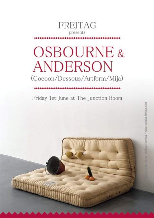 Freitag presents Osbourne & Anderson - フライヤー表