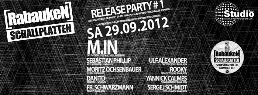 Rabauken Schallplatten Release Party Feat. Sebastian Phillips Geburtstag - Página frontal