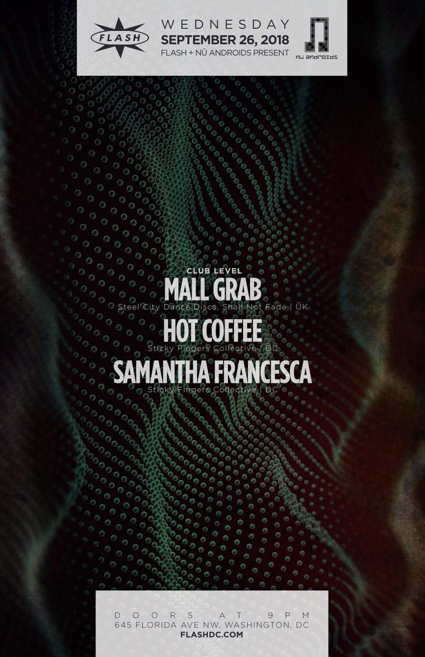 Mall Grab - Hot Coffee - Samantha Francesca - フライヤー裏