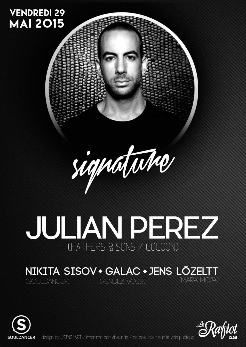 Signature with Julian Perez - Página frontal
