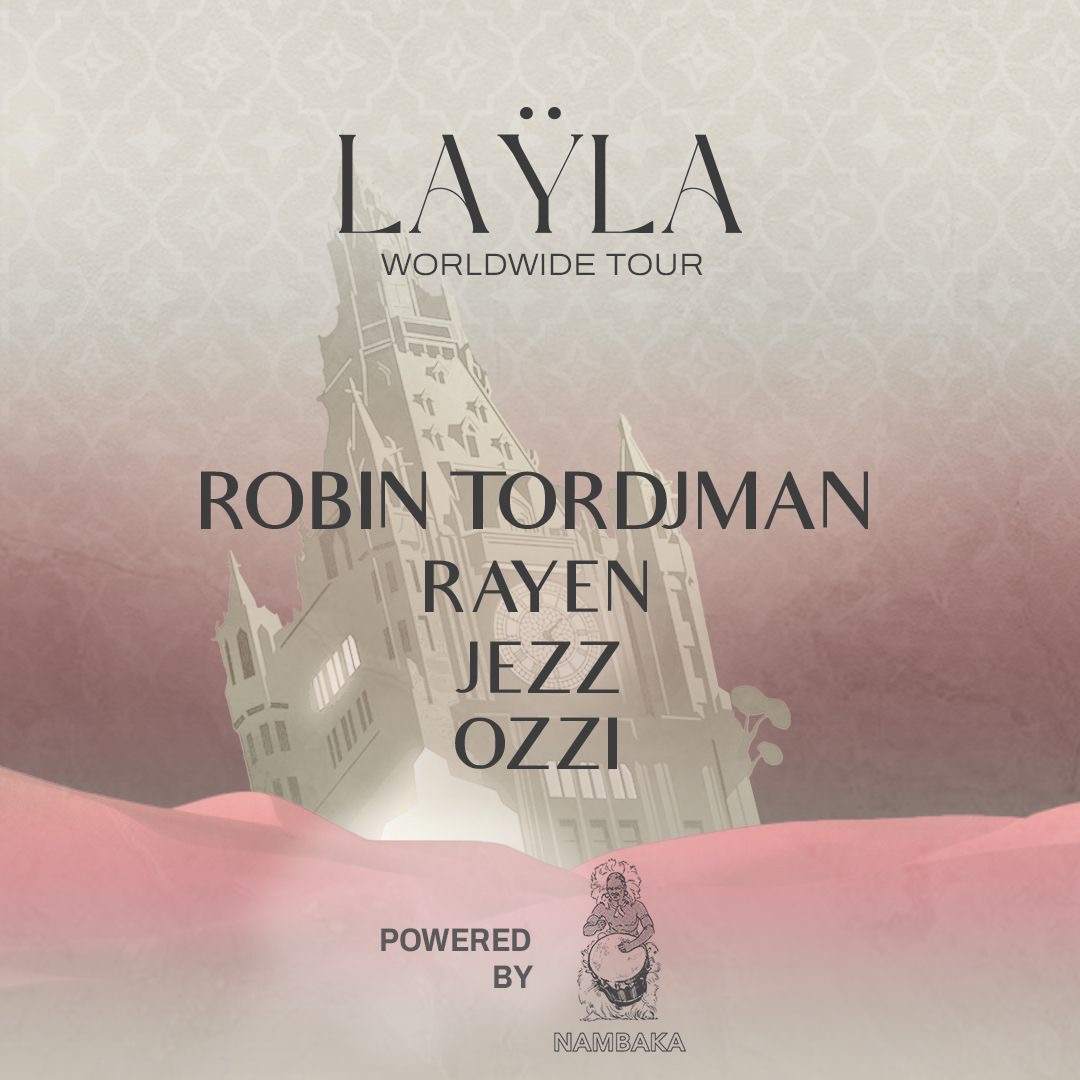 Layla x Nambaka present Robin Tordjman - フライヤー表