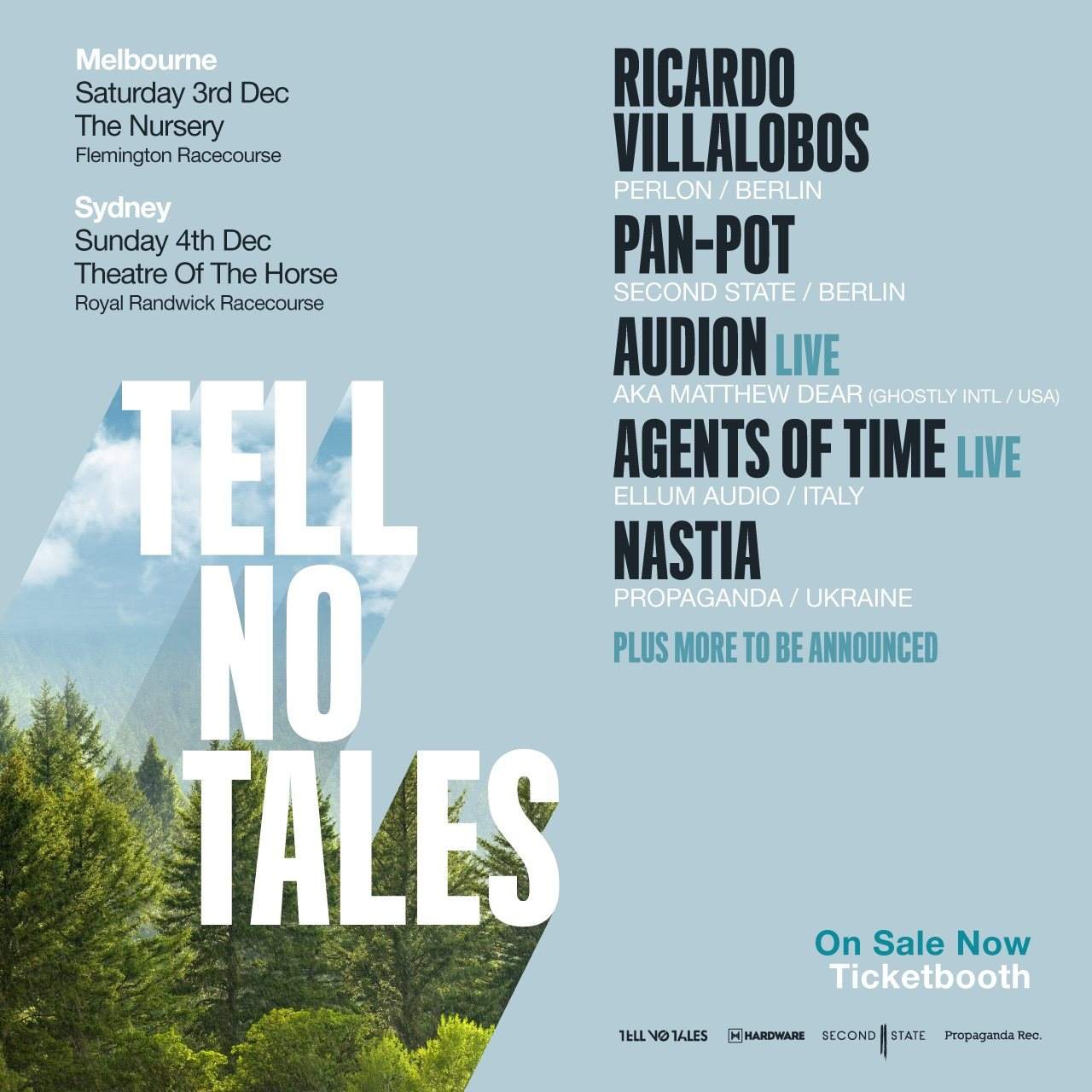 Tell No Tales - Página frontal