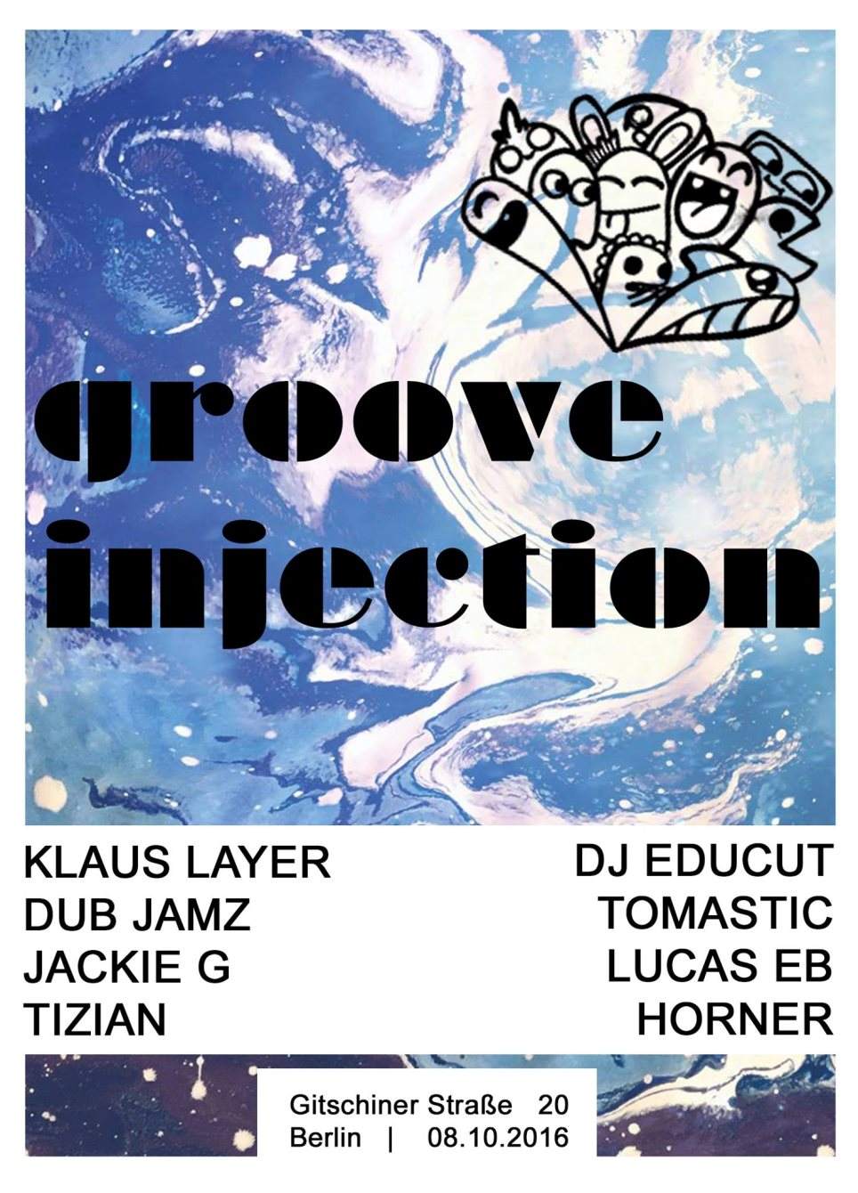 Zosse presents: Groove Injection 02 - Página frontal