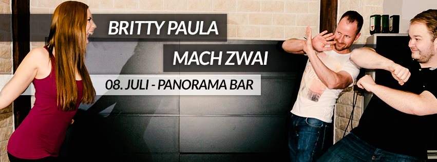 Mach Zwai Meets Britty Paula - Página frontal