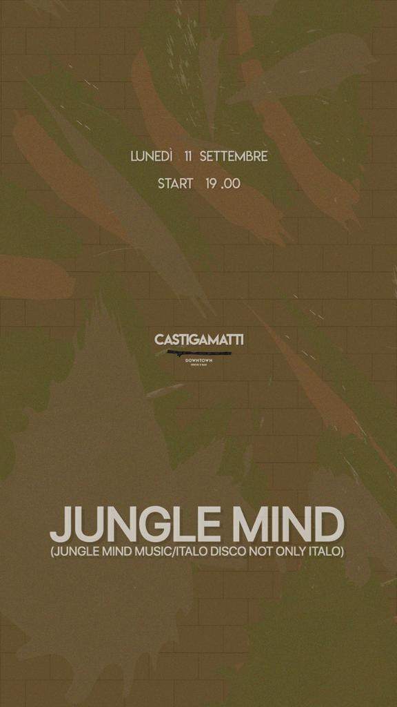 Jungle Mind - フライヤー表
