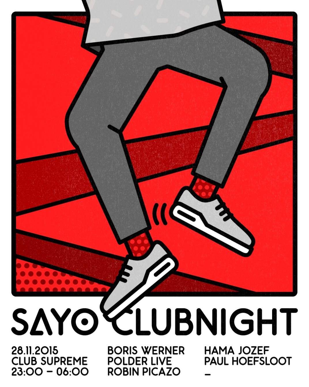 Sayo Clubnight - フライヤー表