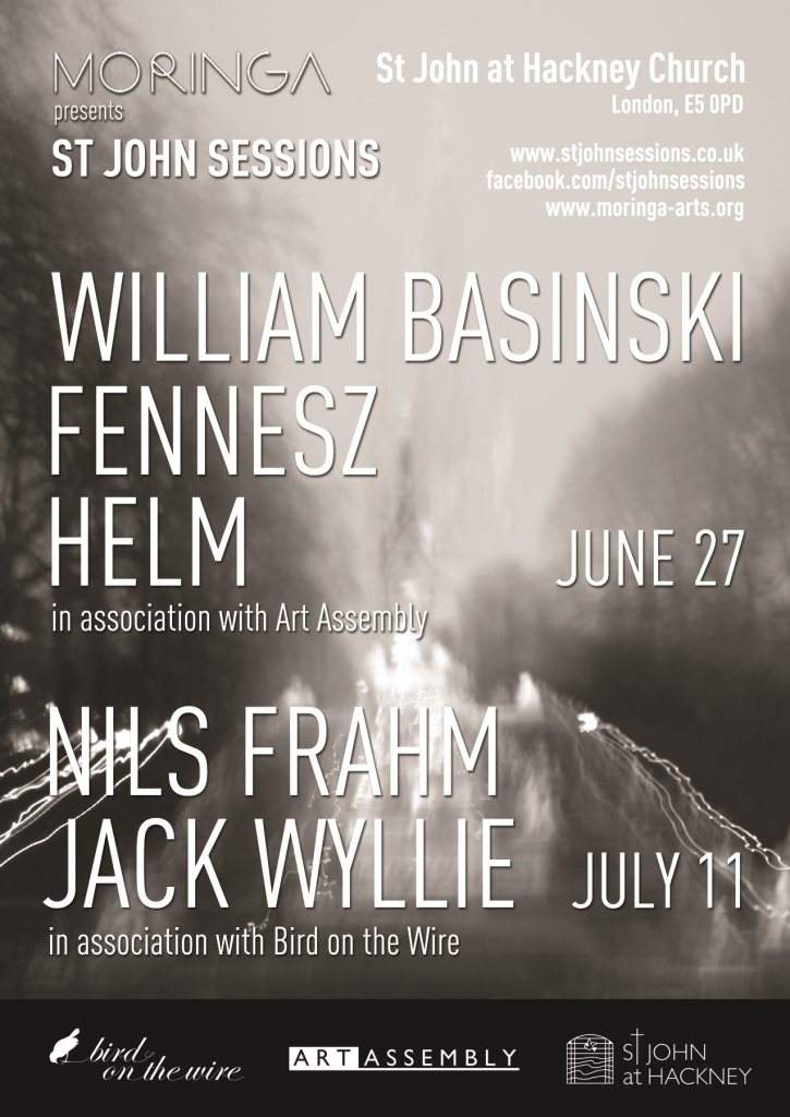 William Basinski, Fennesz and Helm at St John Sessions - Página frontal