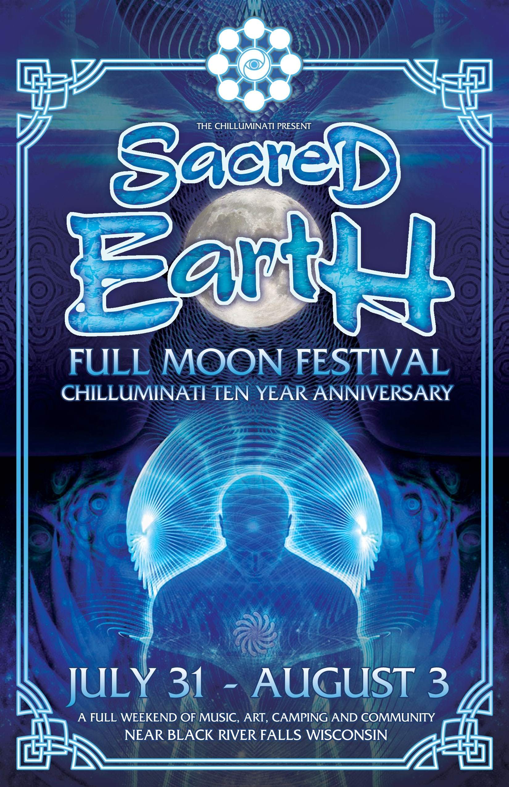 Sacred Earth Full Moon Festival at Camp NCN, Wisconsin