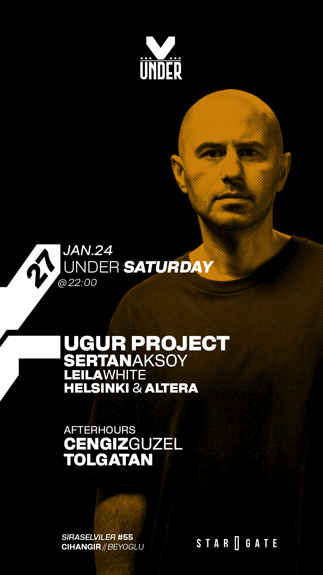 Under presents: Ugur Project - Página frontal