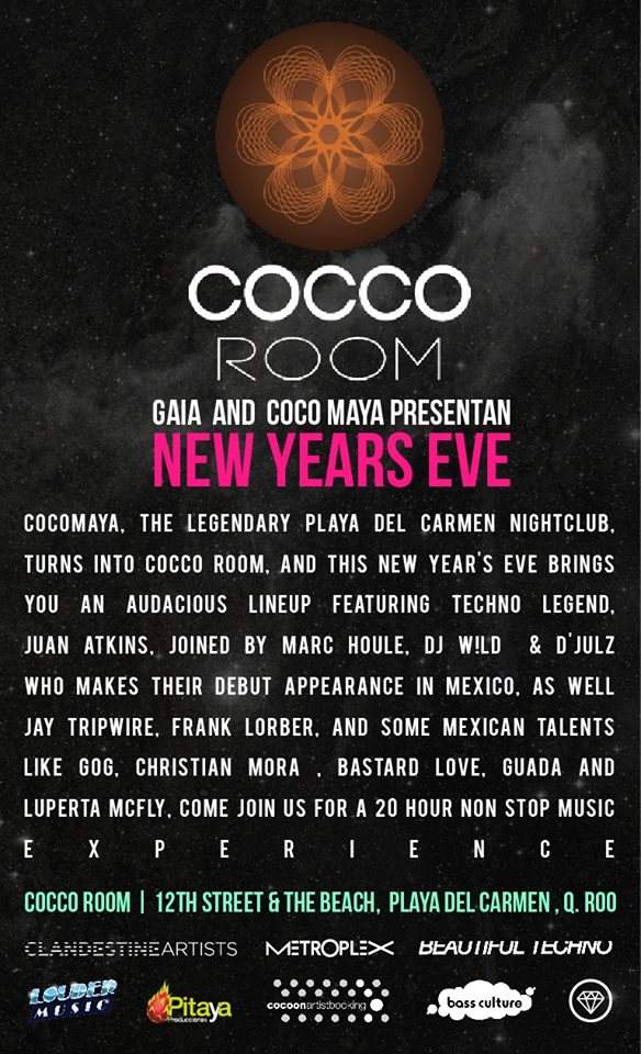 Cocco Room NYE Party - Página trasera