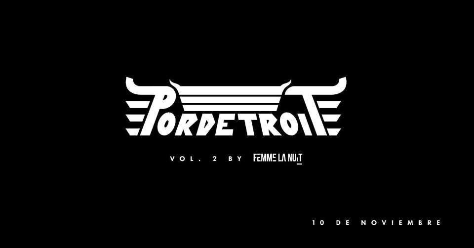 Por Detroit Vol. 2 By Femme La Nuit - Página frontal