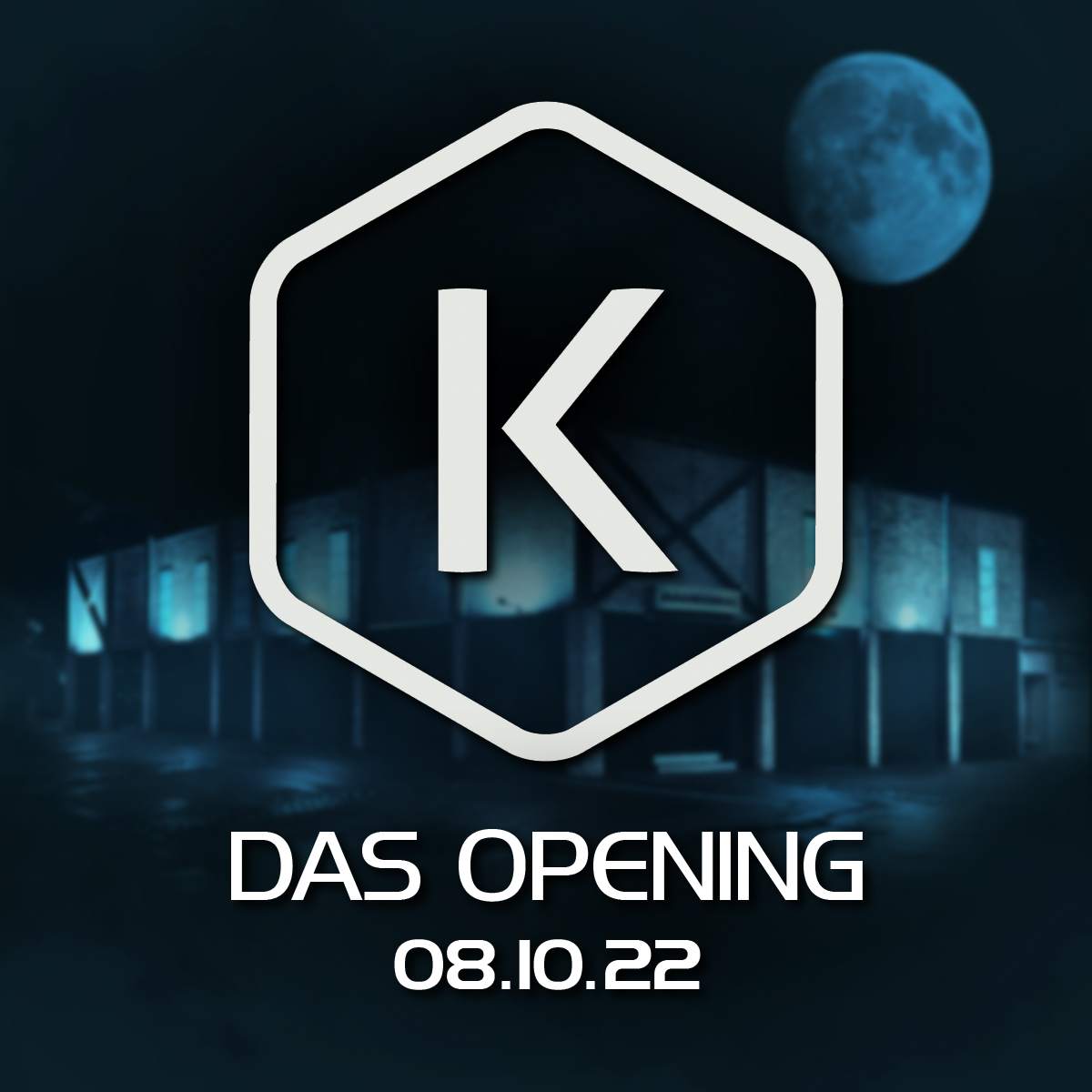 Die Kantine - Das Opening - フライヤー表