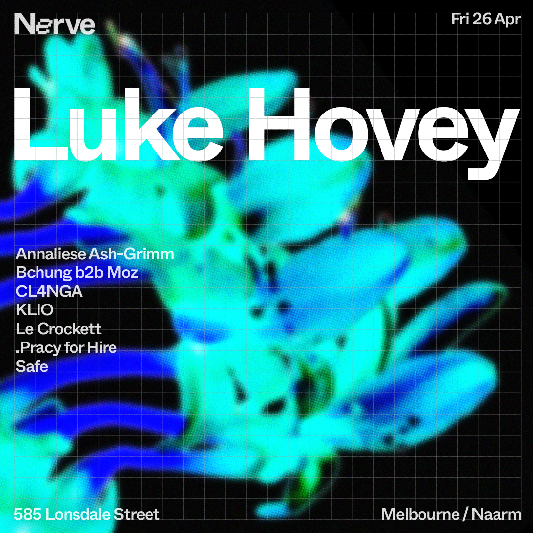 Nerve - Luke Hovey - フライヤー表