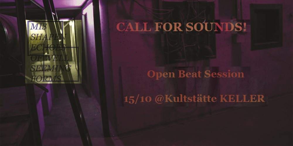 Misshapenechoes Open Beat Session Full Lineup NOW - Página frontal