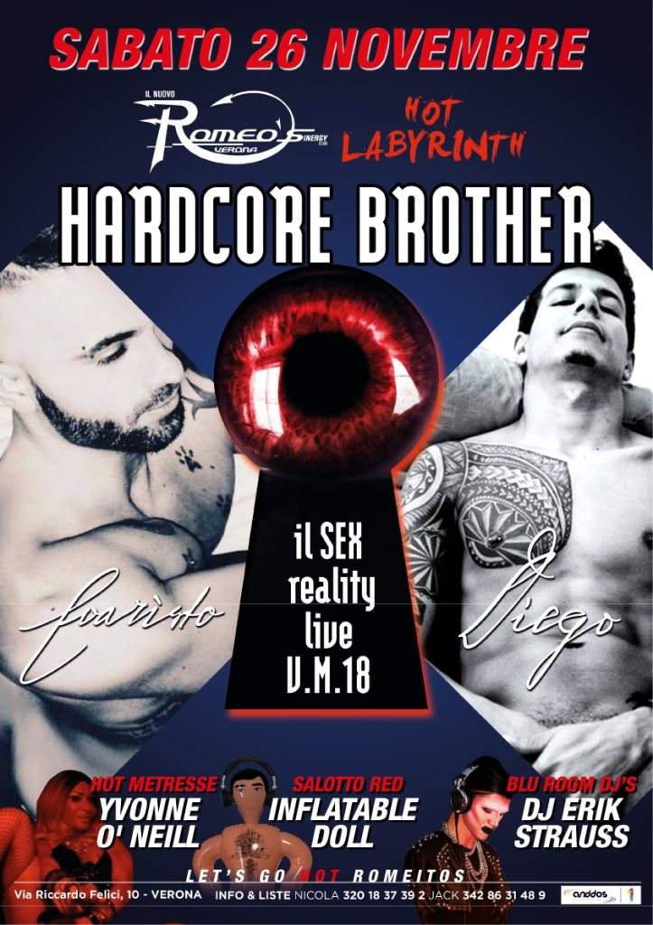 Hardcore Brother - Página frontal