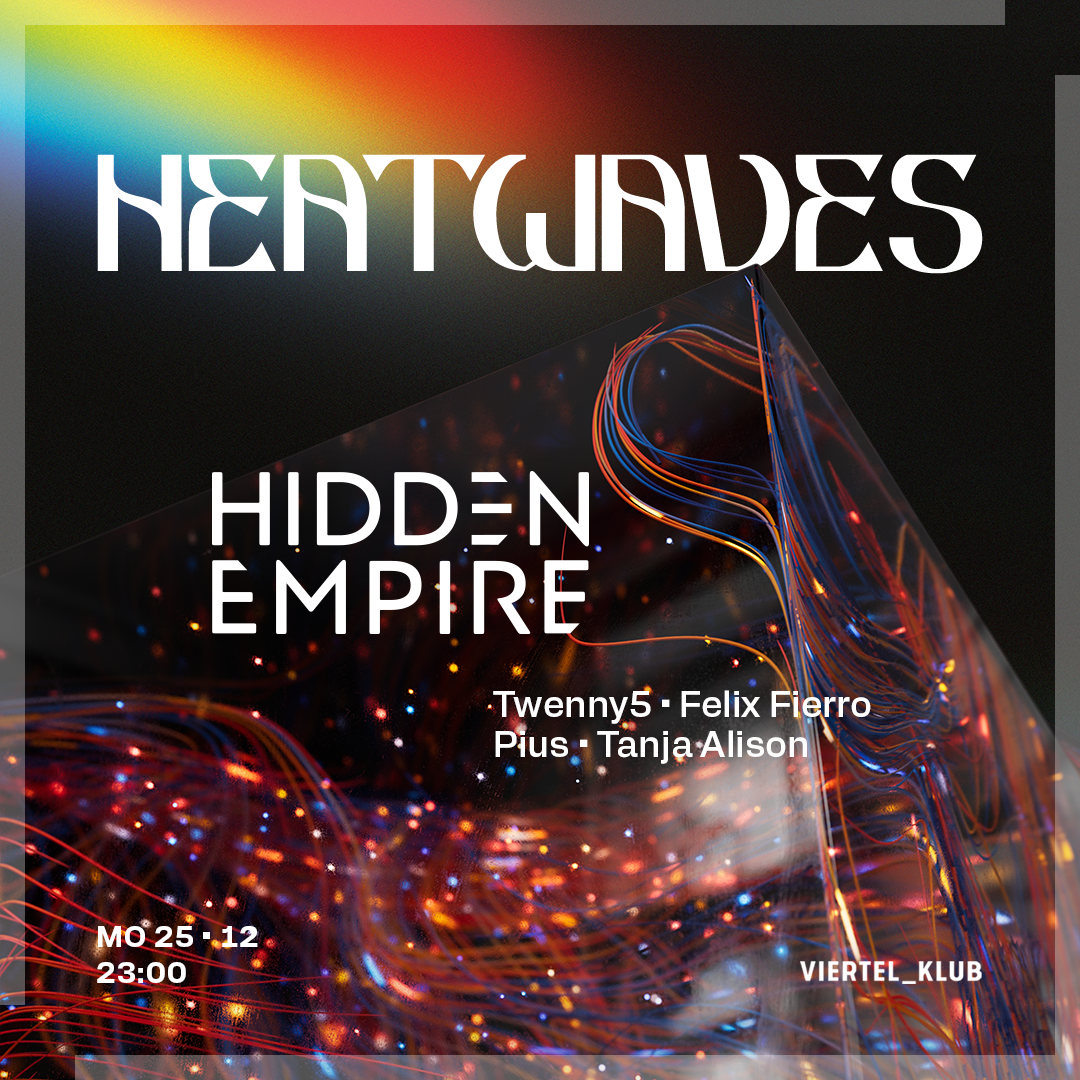 HEATWAVES W/ Hidden Empire - フライヤー裏
