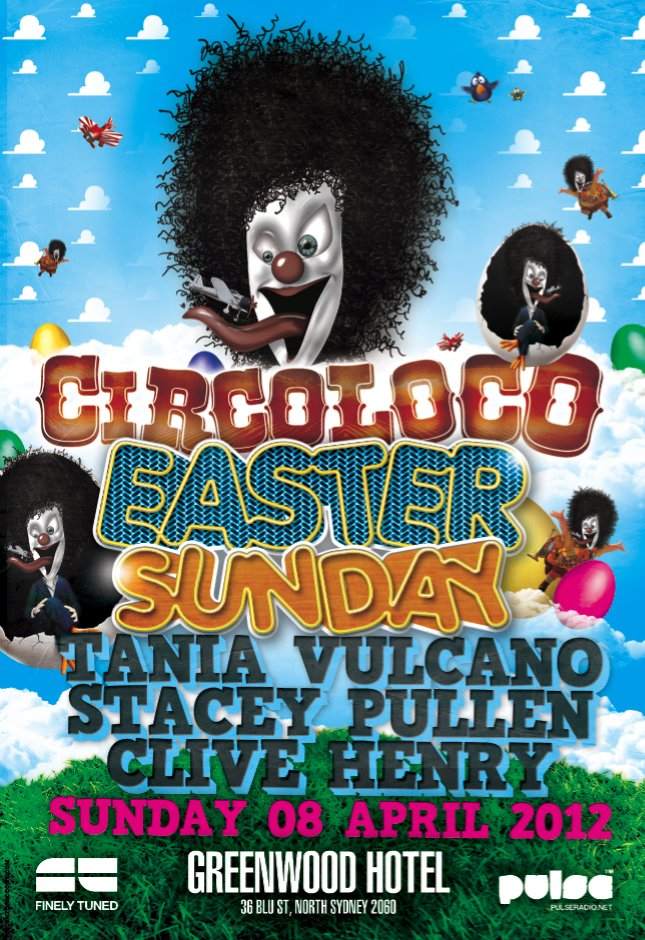 Circoloco feat. Tania Vulcano, Stacey Pullen, Clive Henry - Página frontal