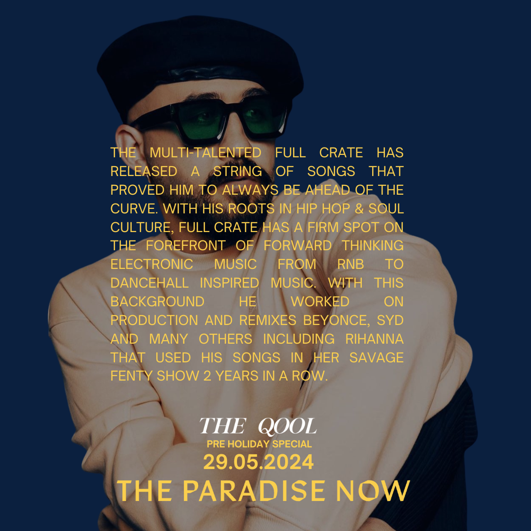 Full Crate - The Paradise Now - Página trasera