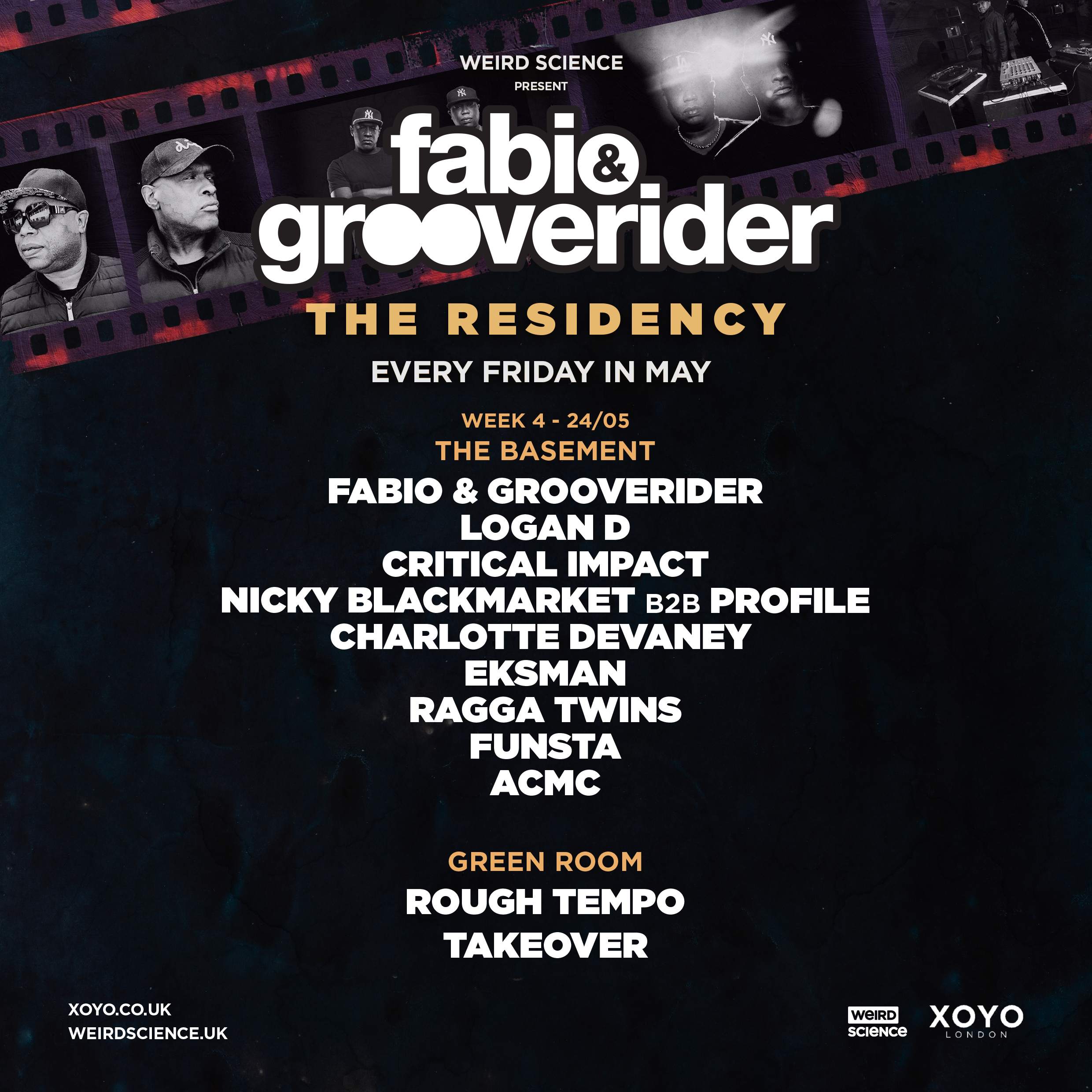 Fabio & Grooverider : The Residency (Week 4) - Página trasera