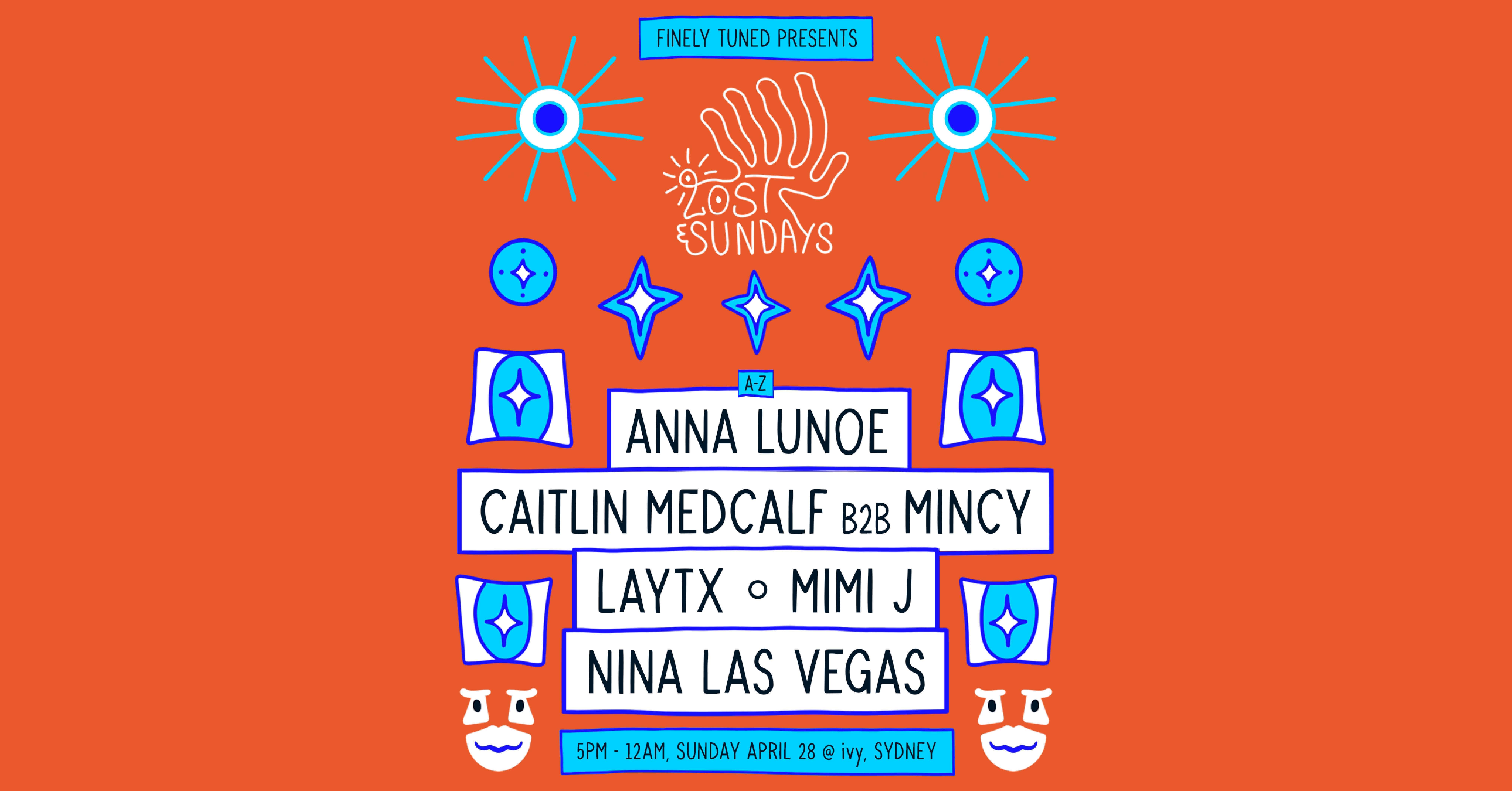 Lost Sundays ~ April 28 w. Anna Lunoe + Nina Las Vegas - Página frontal