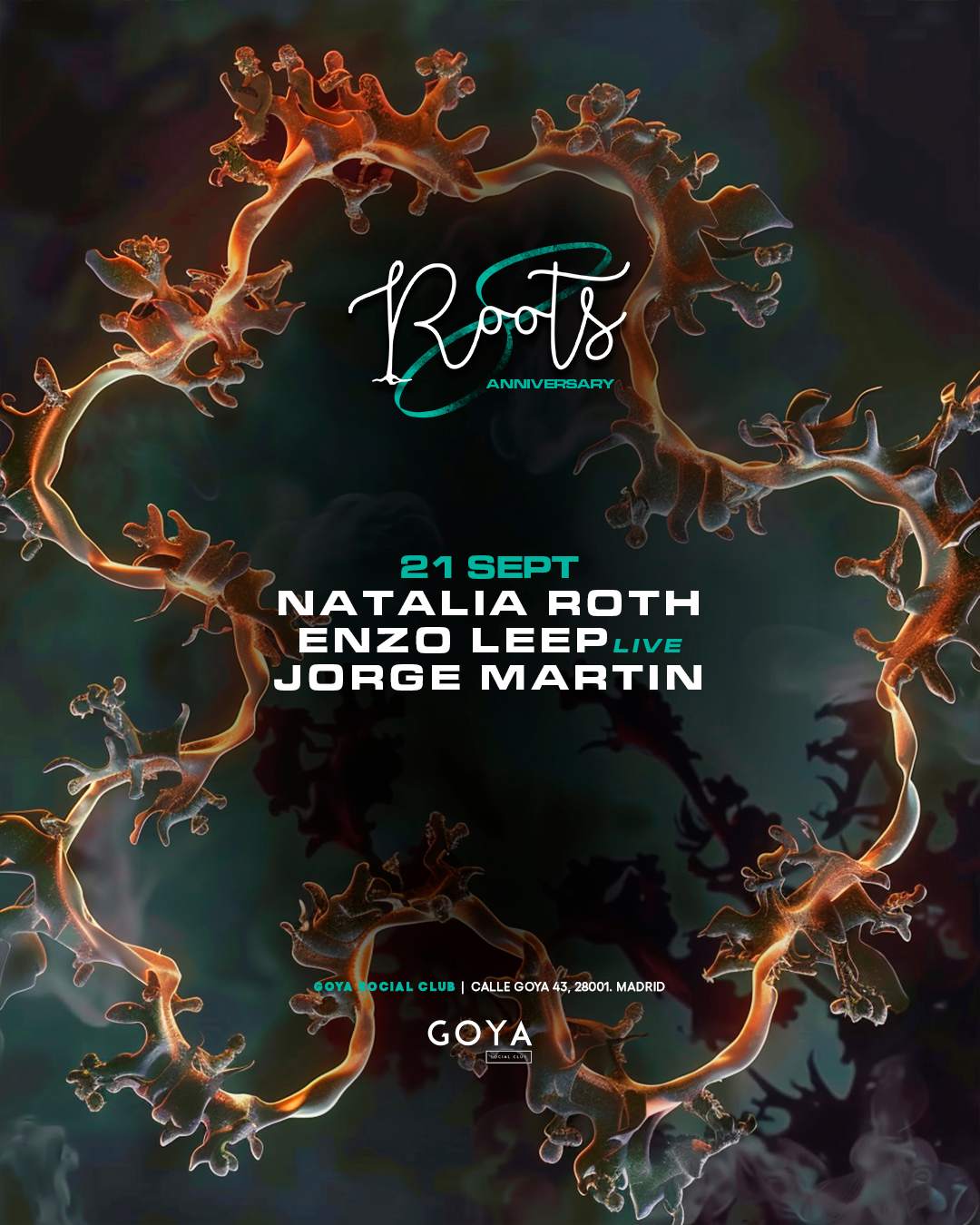 Roots with Natalia Roth & Enzo Leep Live at Goya Social Club, Madrid