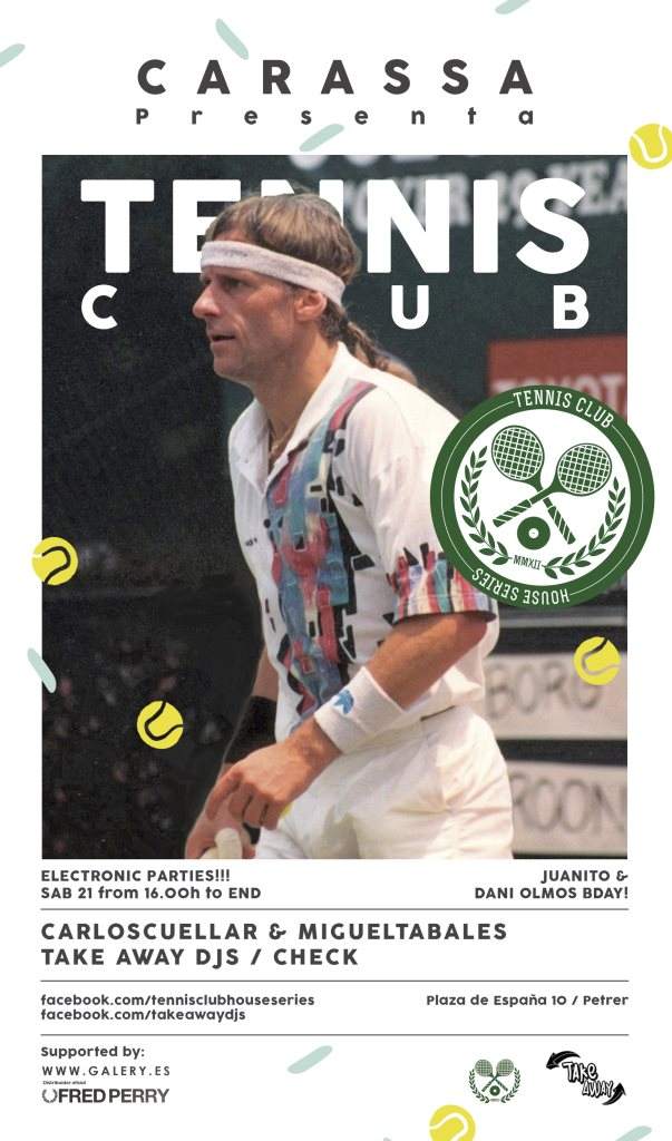 Tennisclub - Página frontal