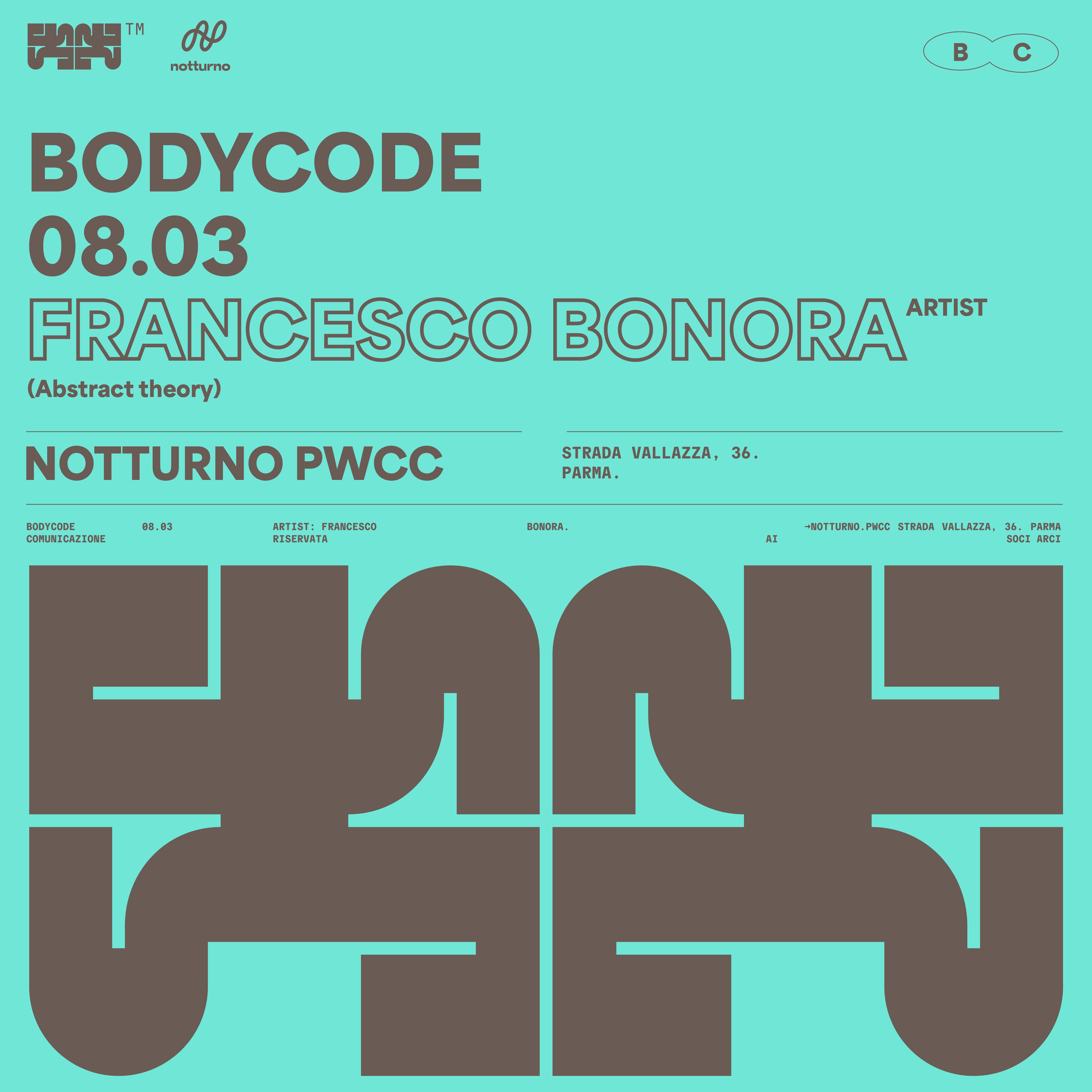 BODYCODE with Francesco Bonora (Abstract Theory) - Página frontal