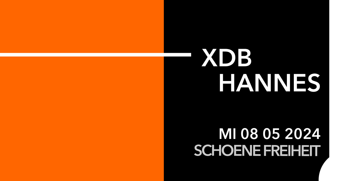 Schöne Freiheit - XDB - Hannes - Página frontal