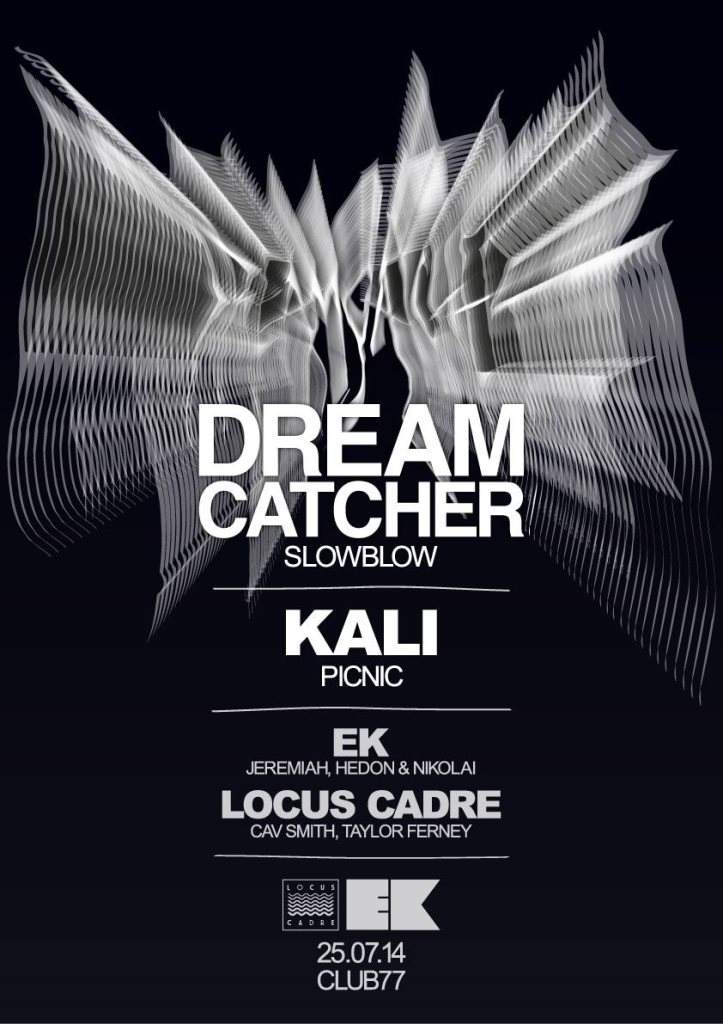 EK Locus Cadre, Dreamcatcher - フライヤー表