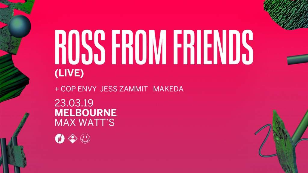 Ross From Friends (Live) - Melbourne - Página frontal