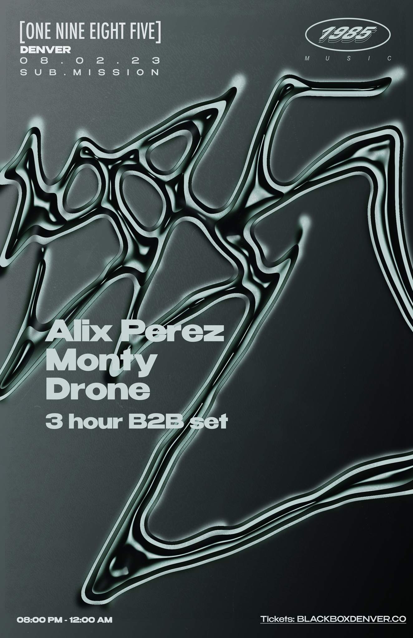 Sub.mission presents: Alix Perez B2B Monty B2B Drone - フライヤー表
