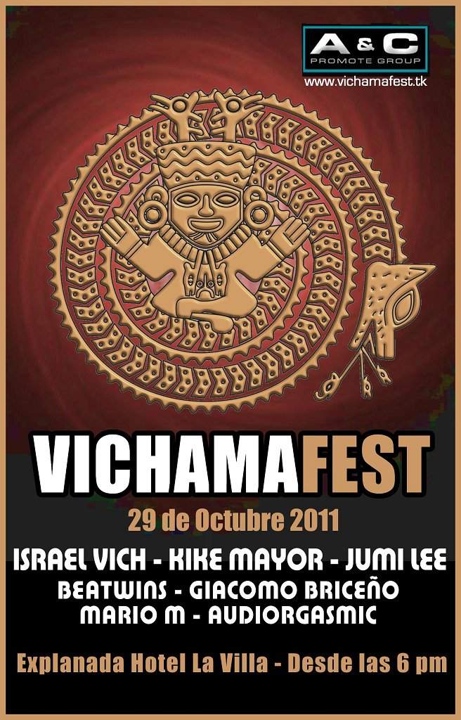 Vichama Fest - フライヤー表